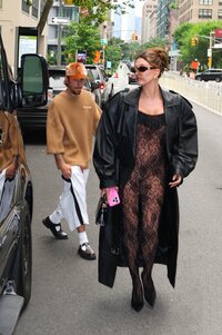 Hailey Bieber (Baldwin) in a sheer bodysuit in New York 22.06.2024-100.jpg